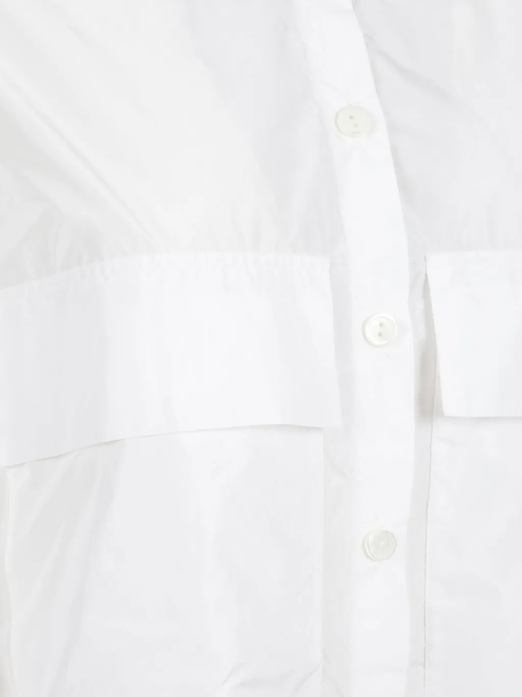 Patch-Pocket Longline Shirt