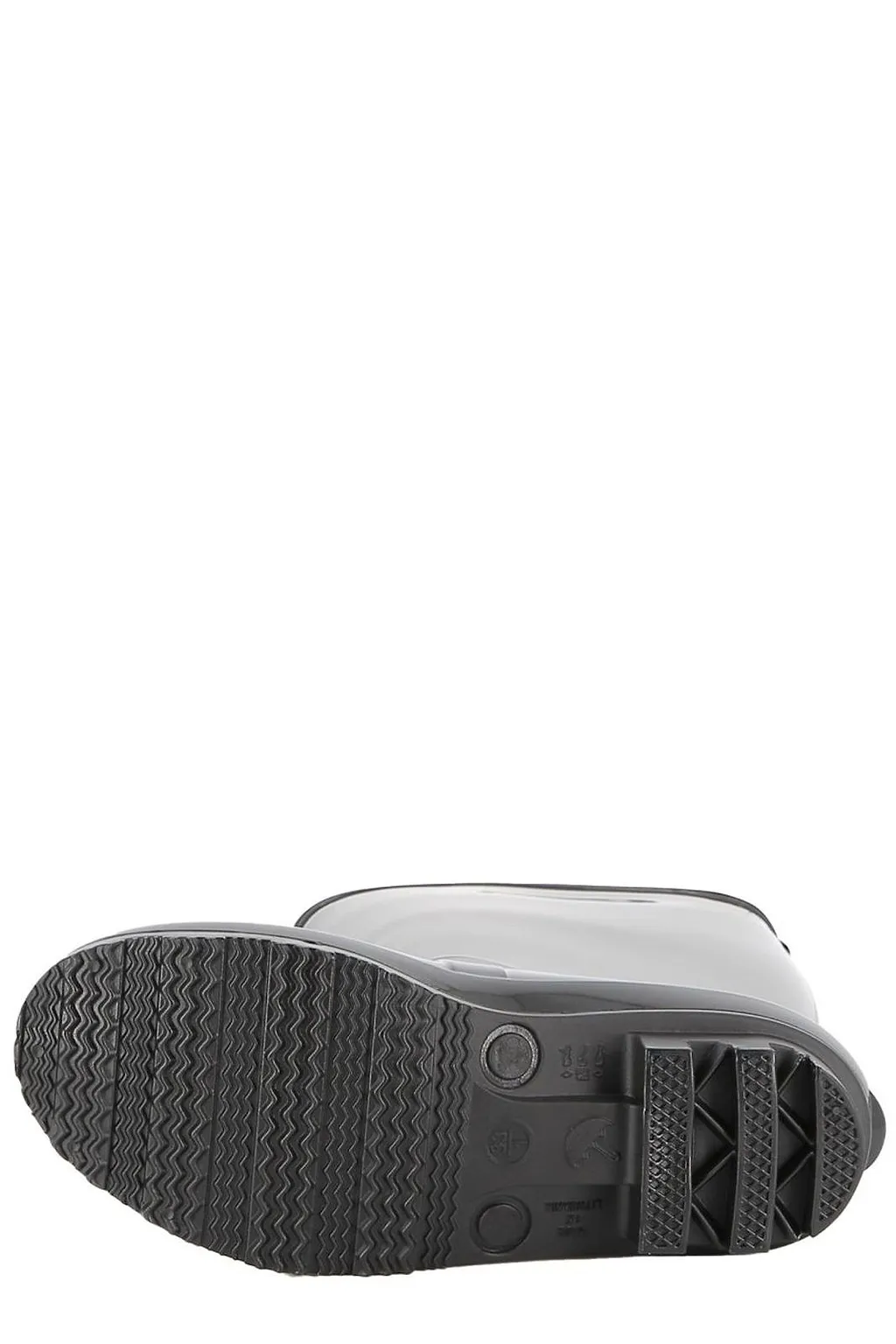 Karl Lagerfeld Kids Logo-Detail Glossy Round Toe Rain Boots