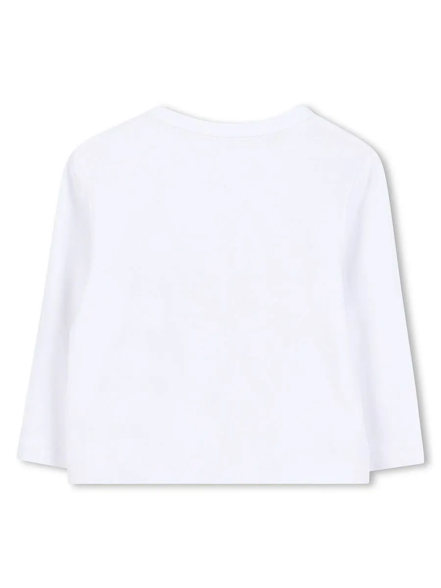Karl Lagerfeld Kids Logo Graphic T-Shirt