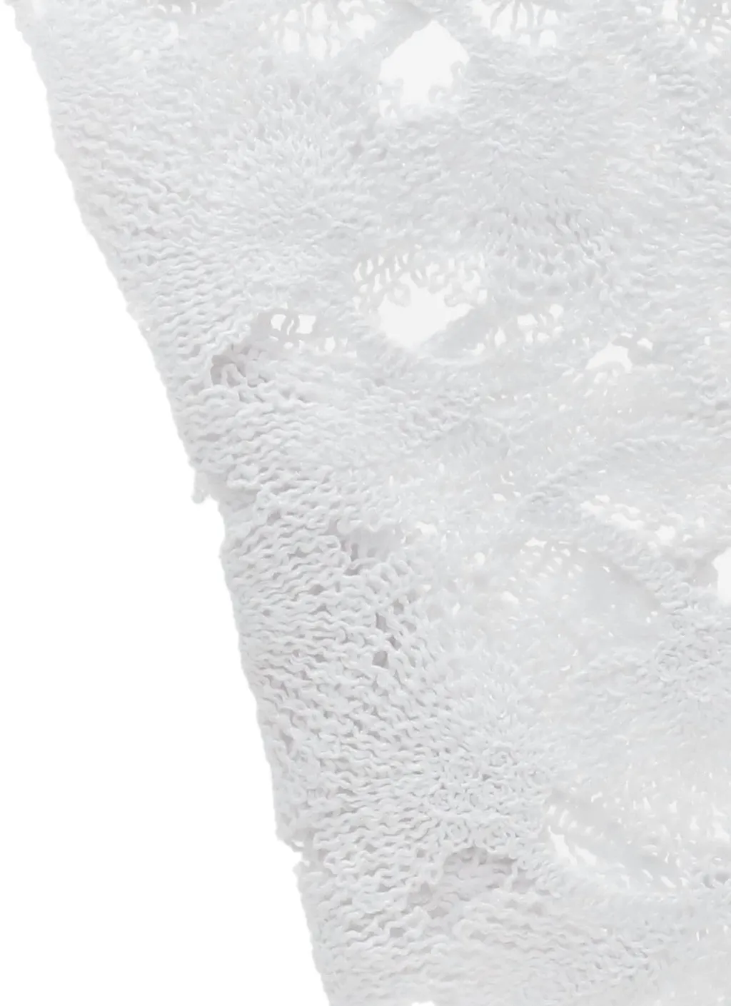 Kangra Openwork Short-Sleeved Cardigan