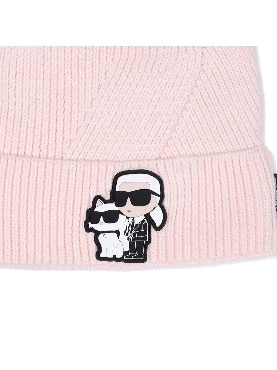 Karl Lagerfeld Kids Logo Patch Hat