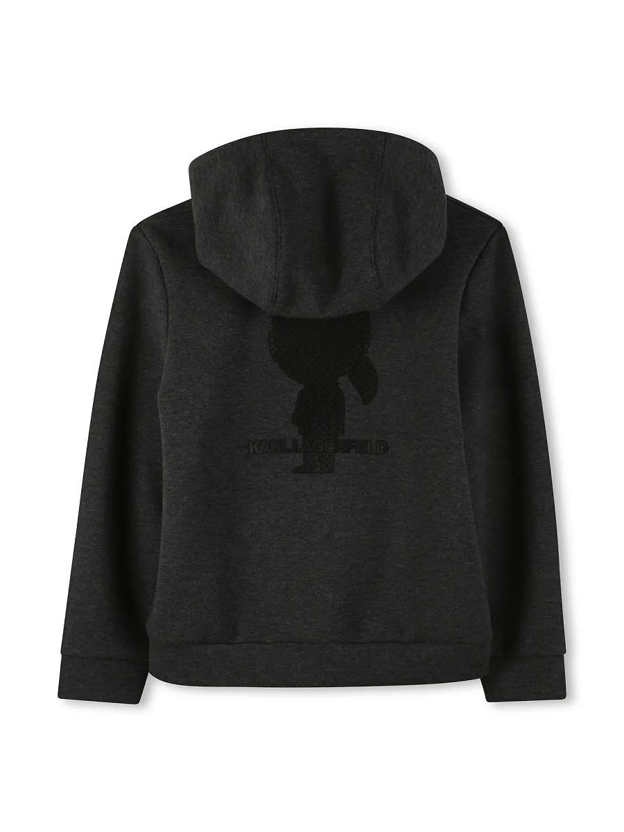 Karl Lagerfeld Kids Logo Hoodie Sweater