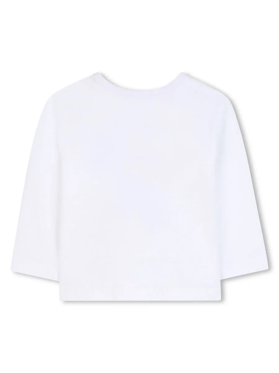 Karl Lagerfeld Kids Logo Print T-Shirt
