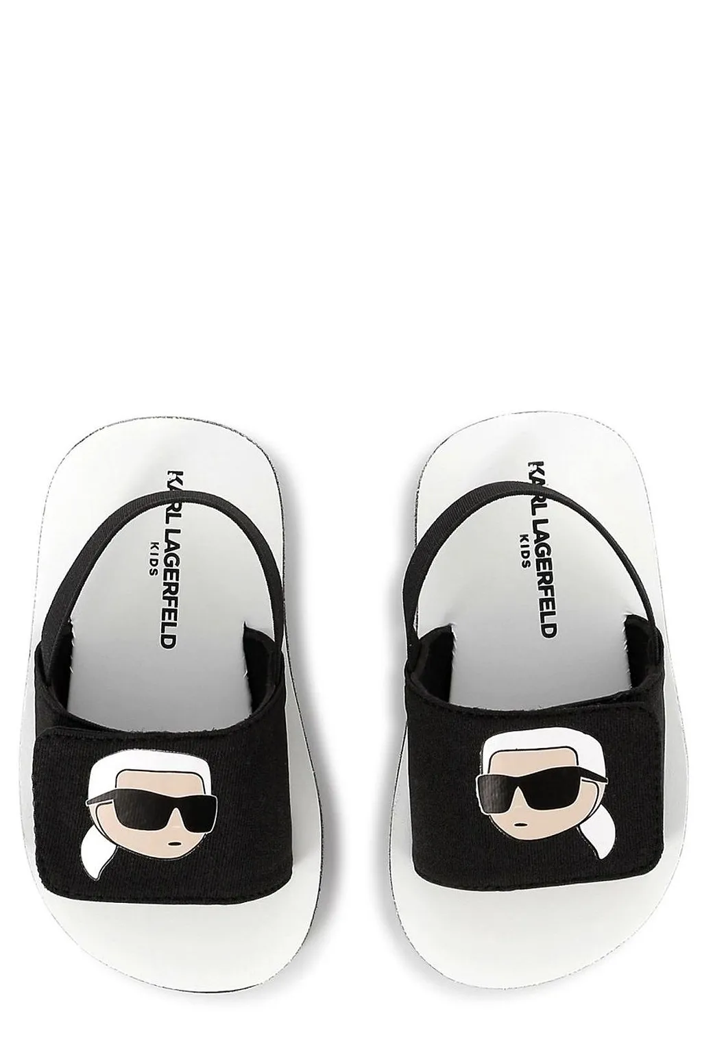 Karl Lagerfeld Kids Logo Strap Sandals