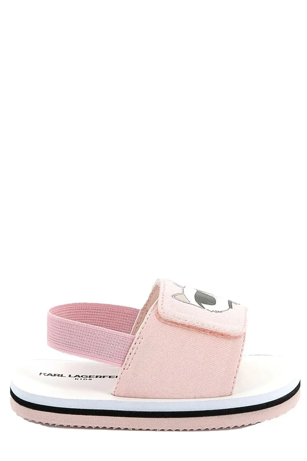 Karl Lagerfeld Kids Logo Strap Sandals