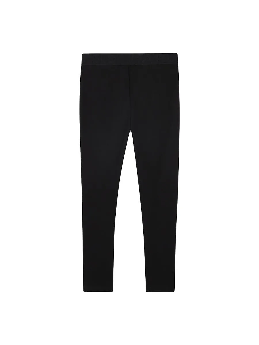 Karl Lagerfeld Kids Logo Waist Leggings Pants