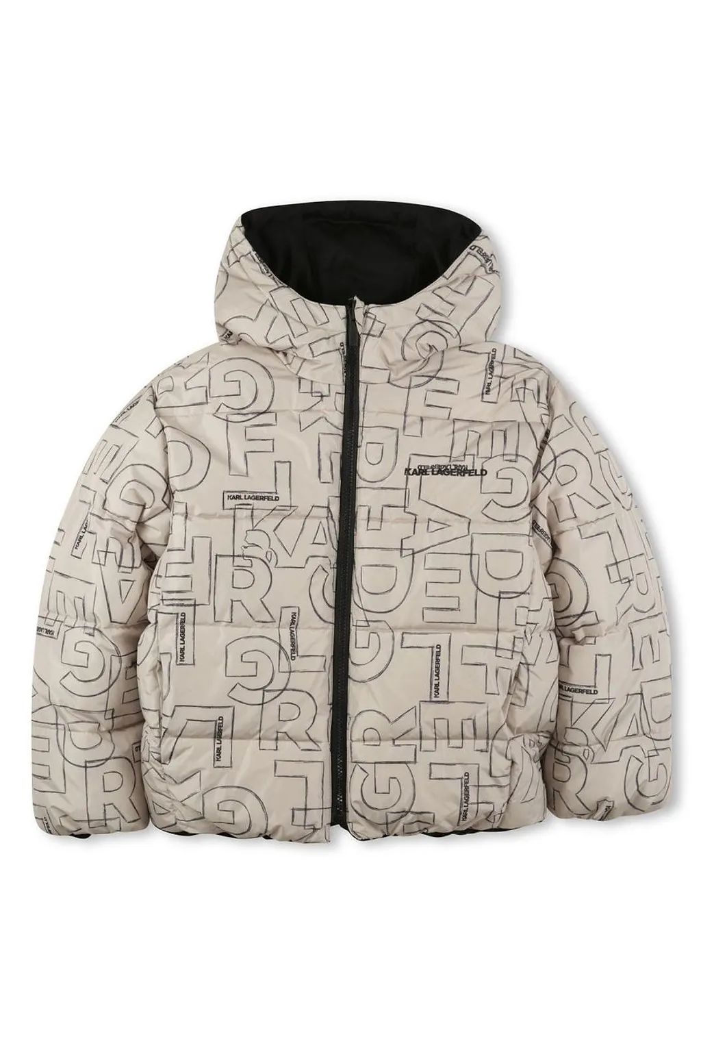 Karl Lagerfeld Kids Reversible Down Jacket