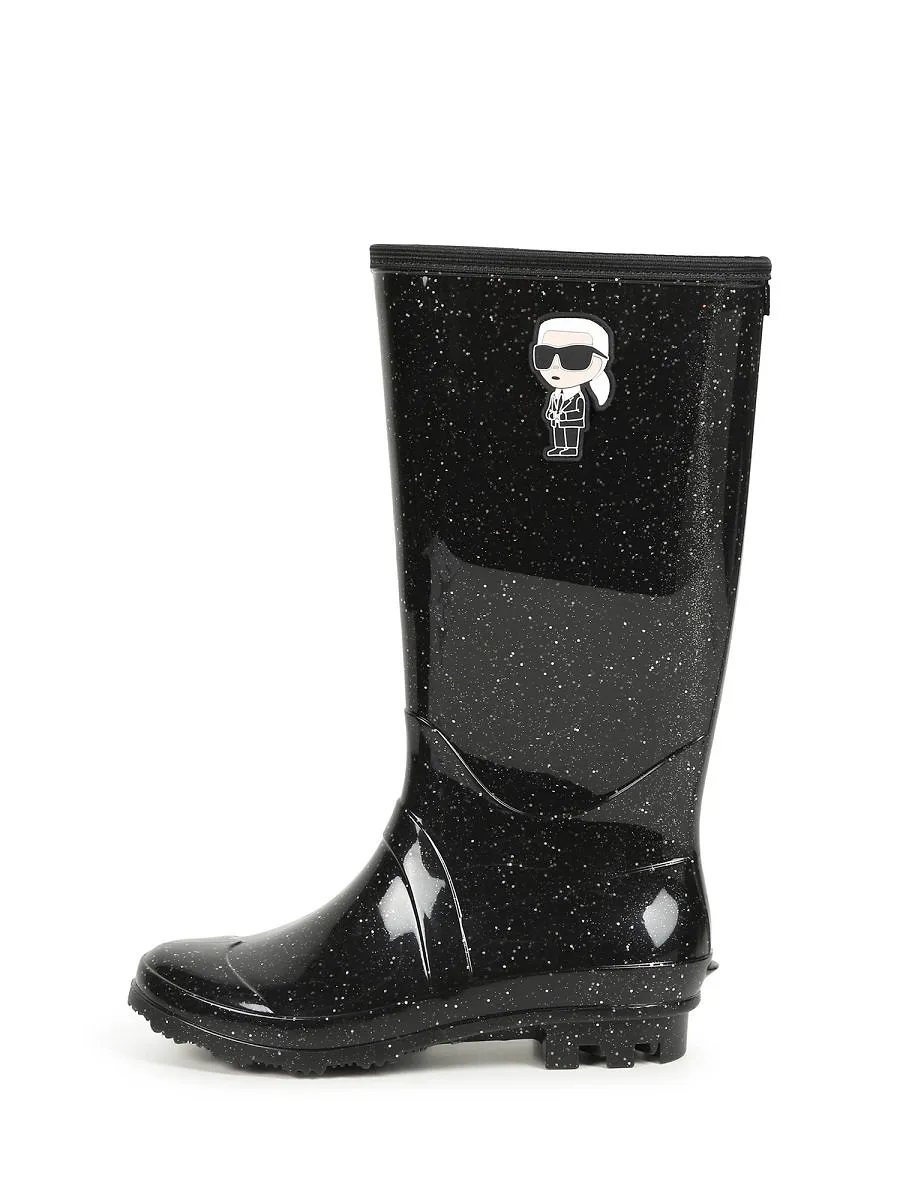 Karl Lagerfeld Kids Stylish Rain Boots