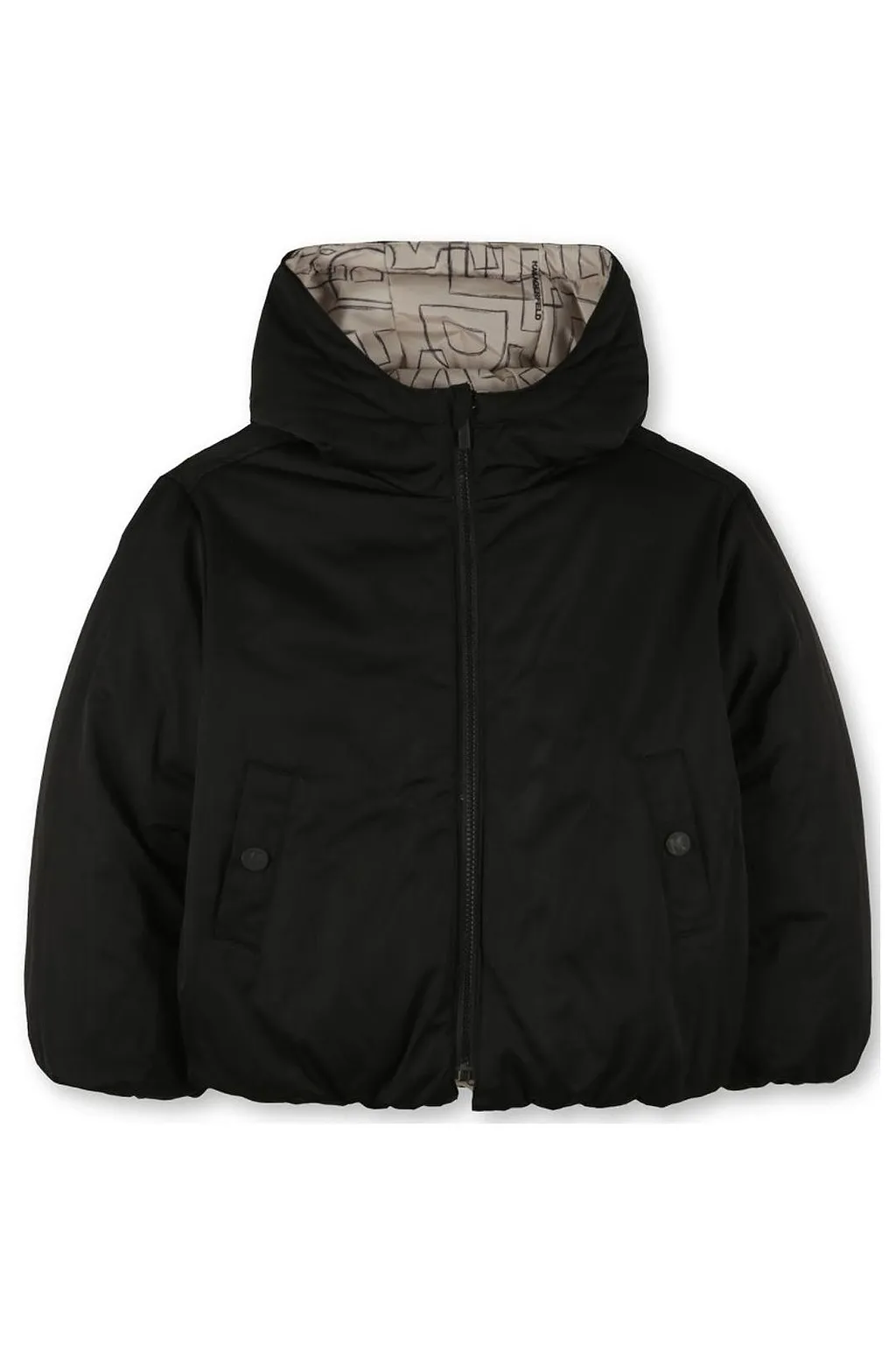 Karl Lagerfeld Kids Reversible Down Jacket