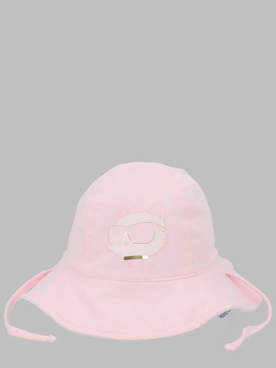 Karl Lagerfeld Kids Reversible Printed Hat