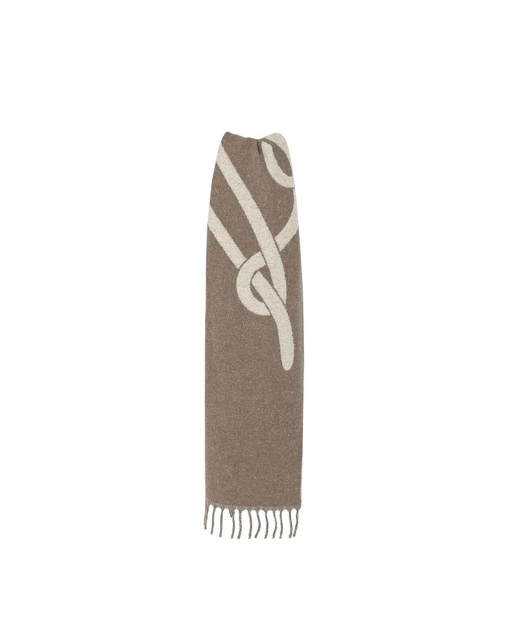 Karl Lagerfeld K/Signature Logo Jacquard Scarf