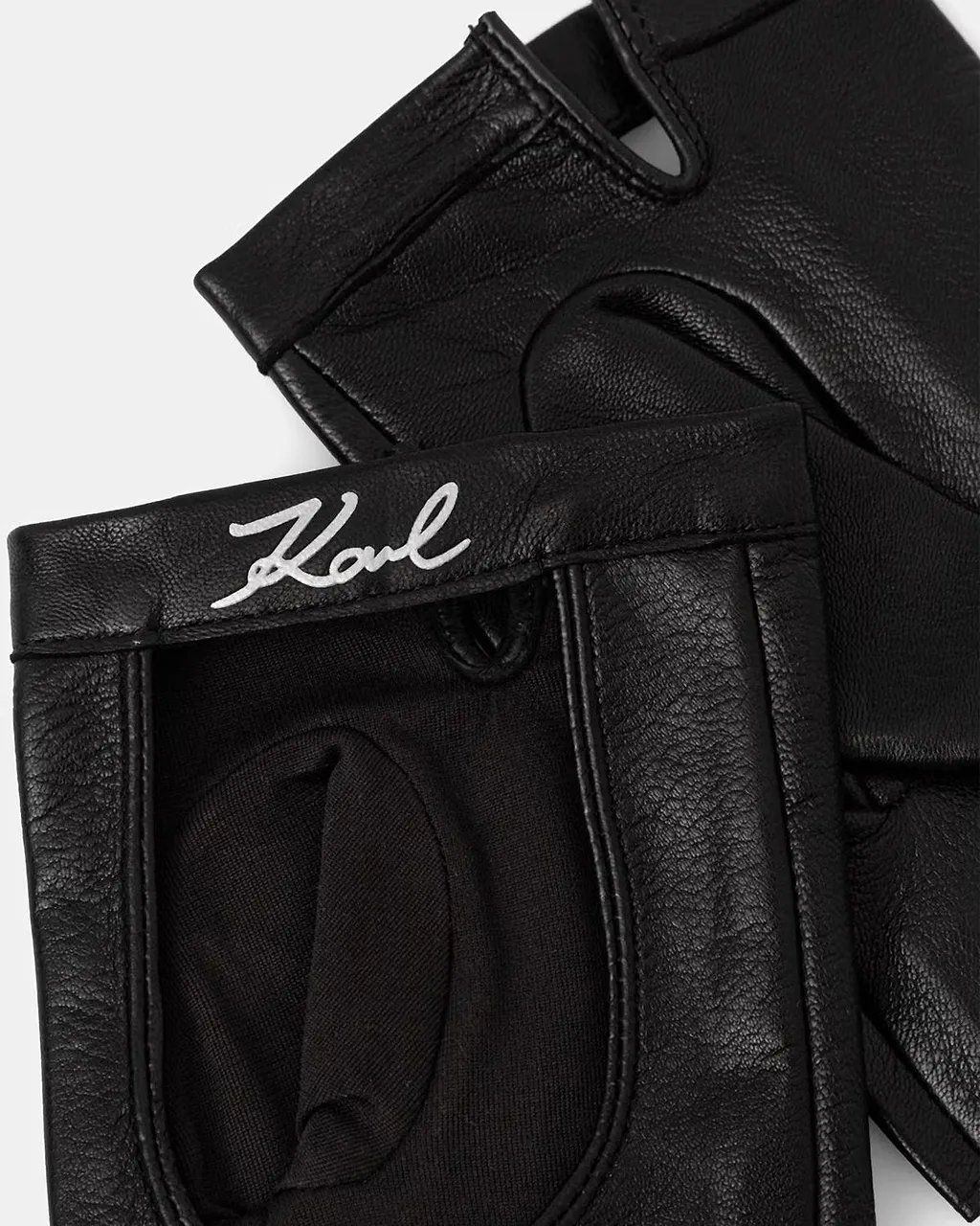 K/Signature Fingerless Driving Gloves