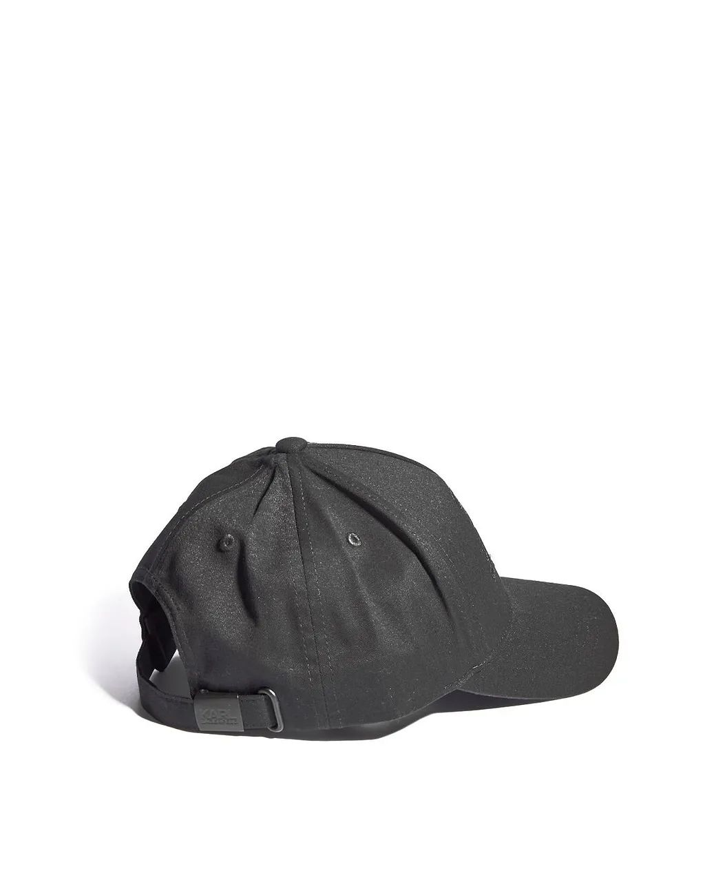 Karl Lagerfeld Logo Embroidered Curved Peak Cap