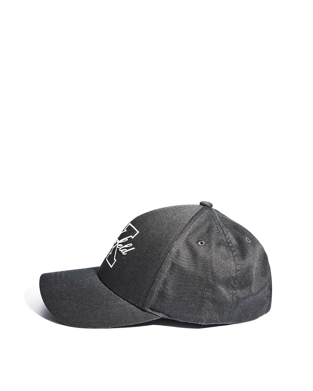 Karl Lagerfeld Logo Printed Curved Peak Cap