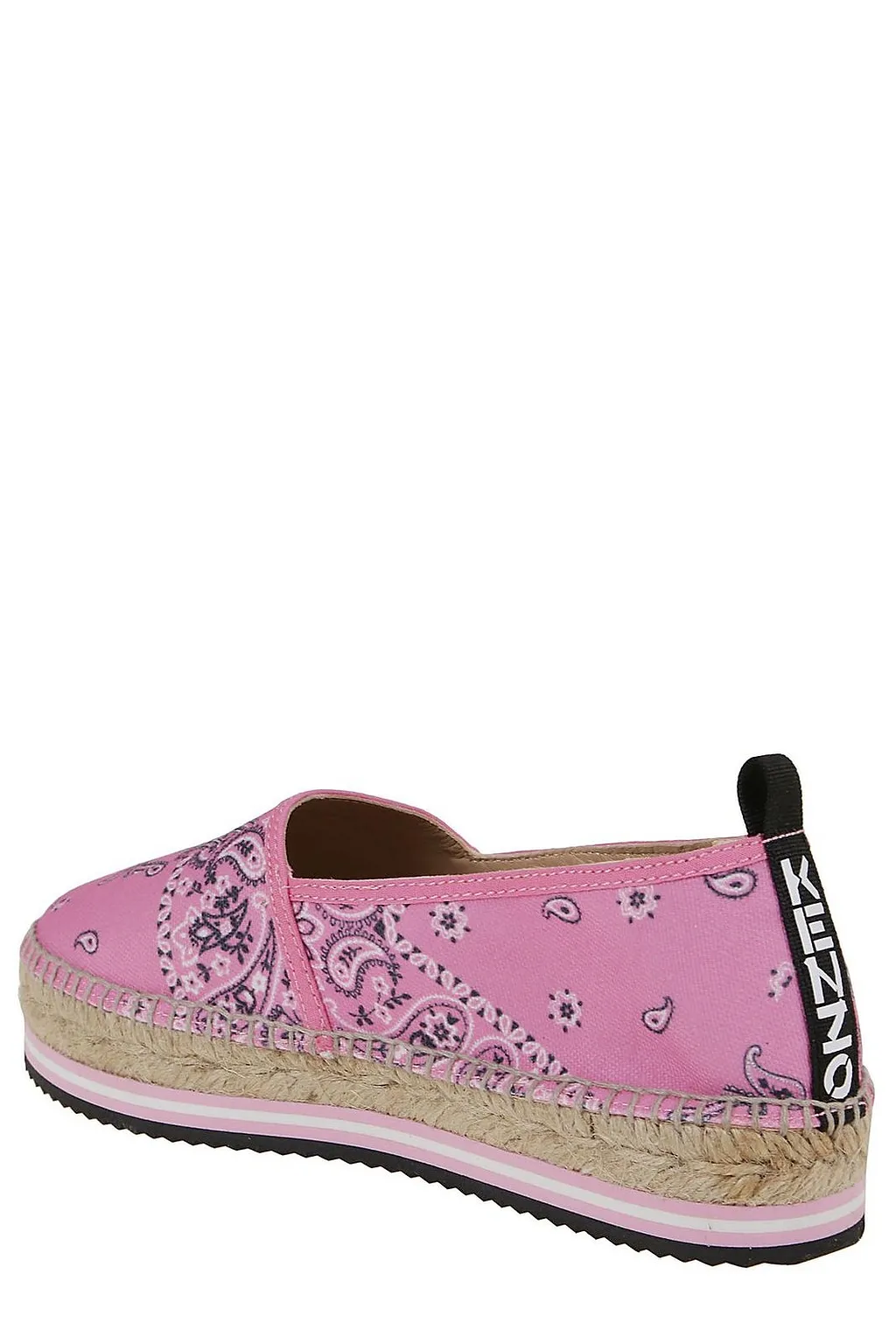 Kenzo Bandana Printed Platform Espadrilles