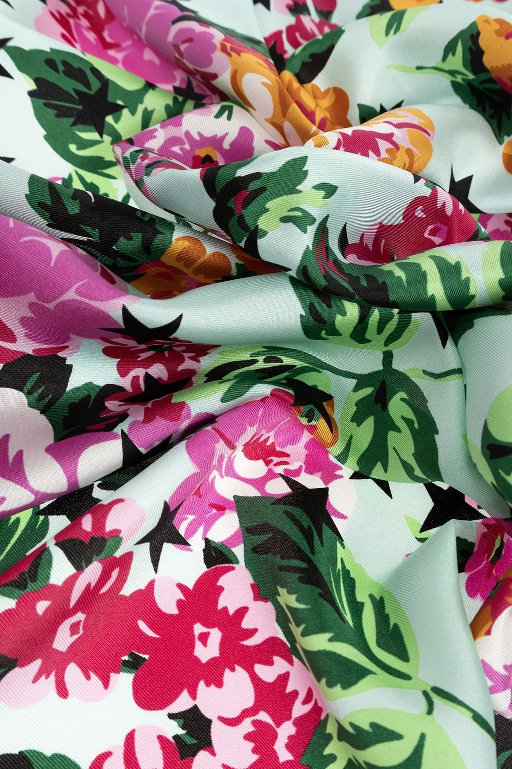 Kenzo Floral Square Scarf