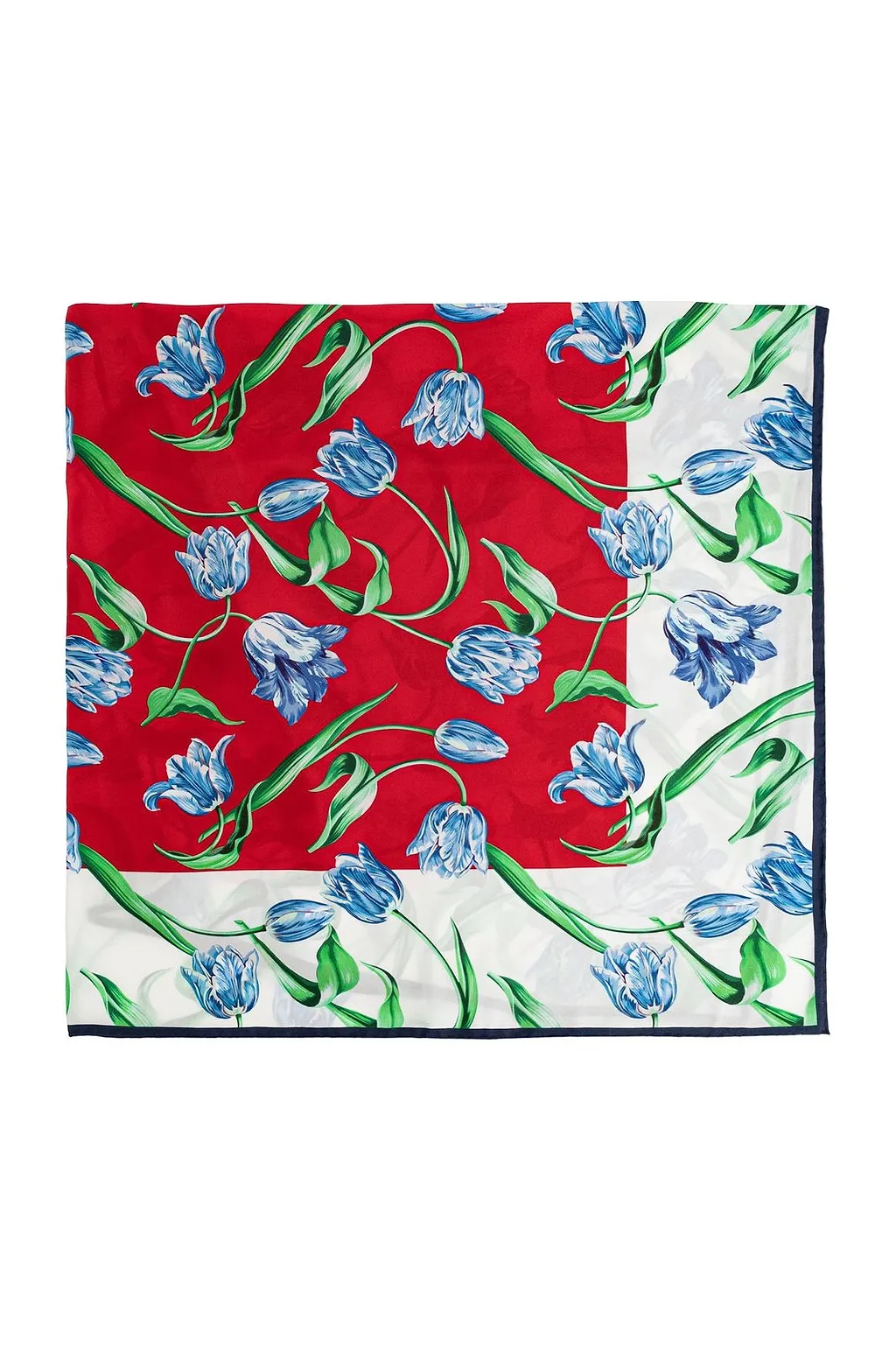 Kenzo Tulip Square Scarf