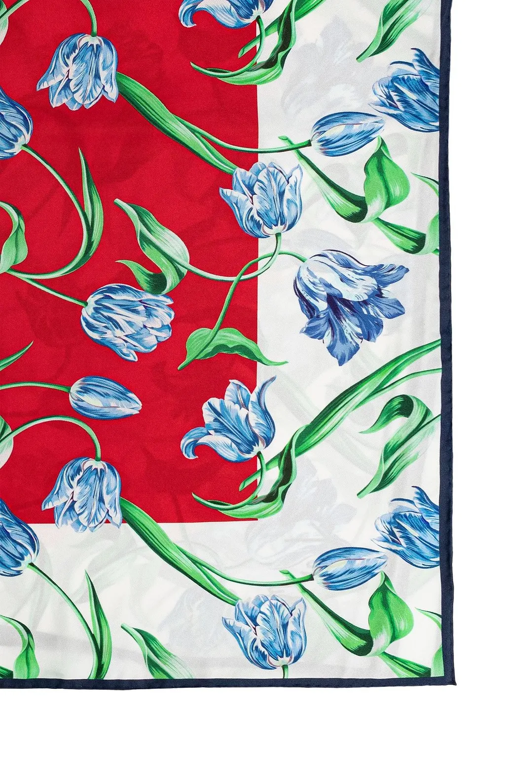 Kenzo Tulip Square Scarf