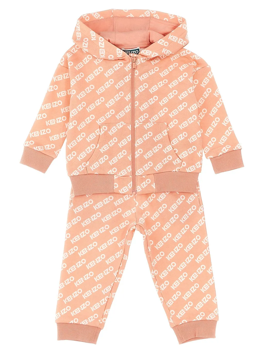 Kenzo Kids All-Over Printed Zip-Up Tracksuit