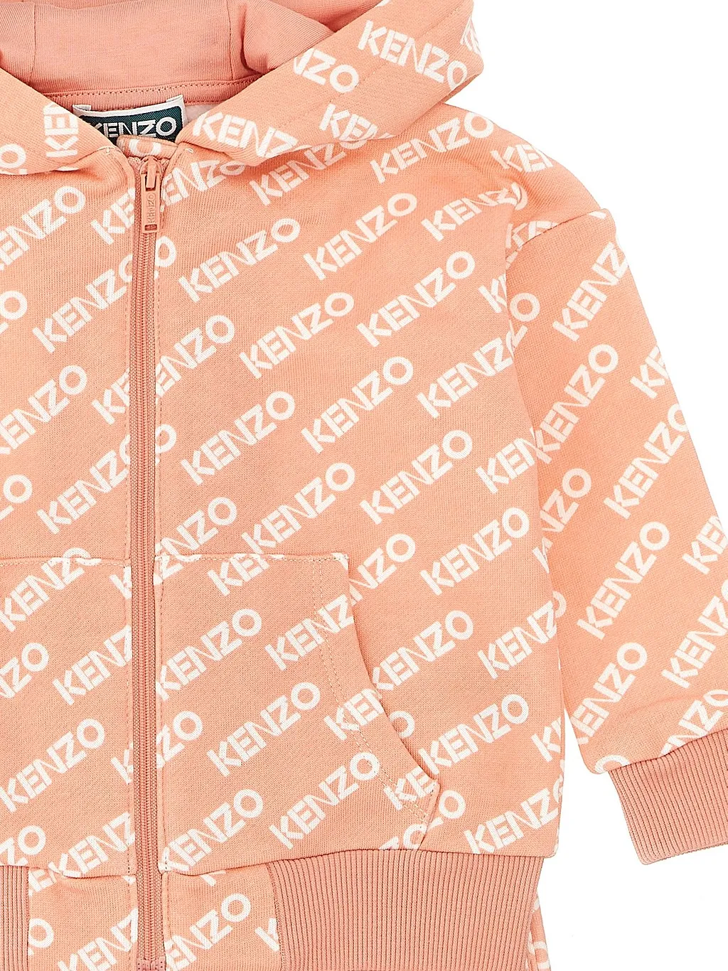 Kenzo Kids All-Over Printed Zip-Up Tracksuit