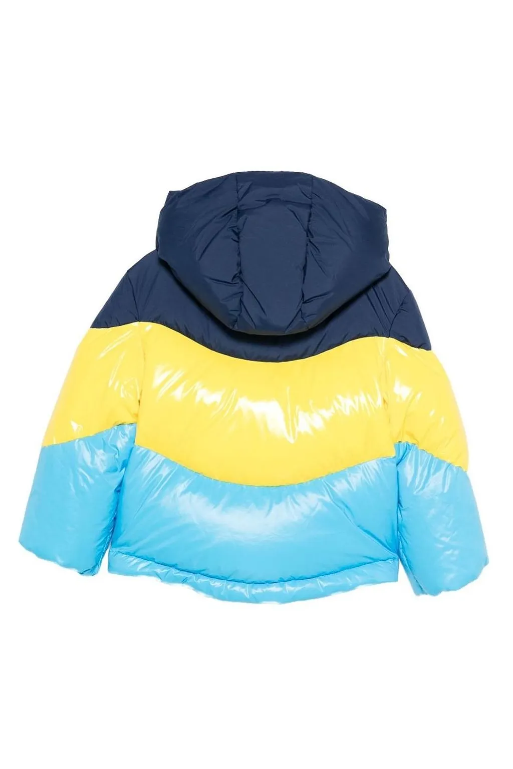 Khrisjoy Kids Khris Multistripes Puffer Jacket