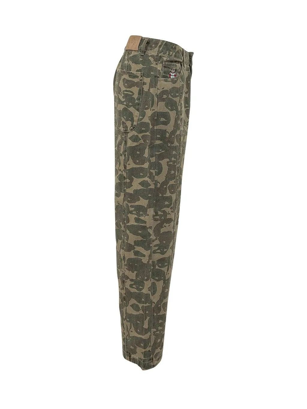 Kidsuper Face Camo Straight-Leg Jeans