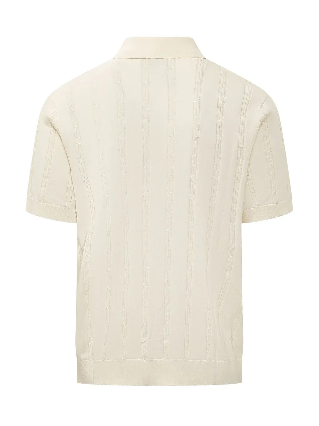 Painters Logo Knit Polo Shirt