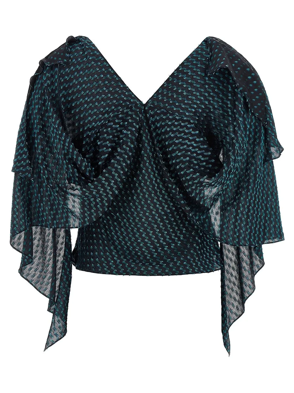 Plexus Draped V-Neck Top