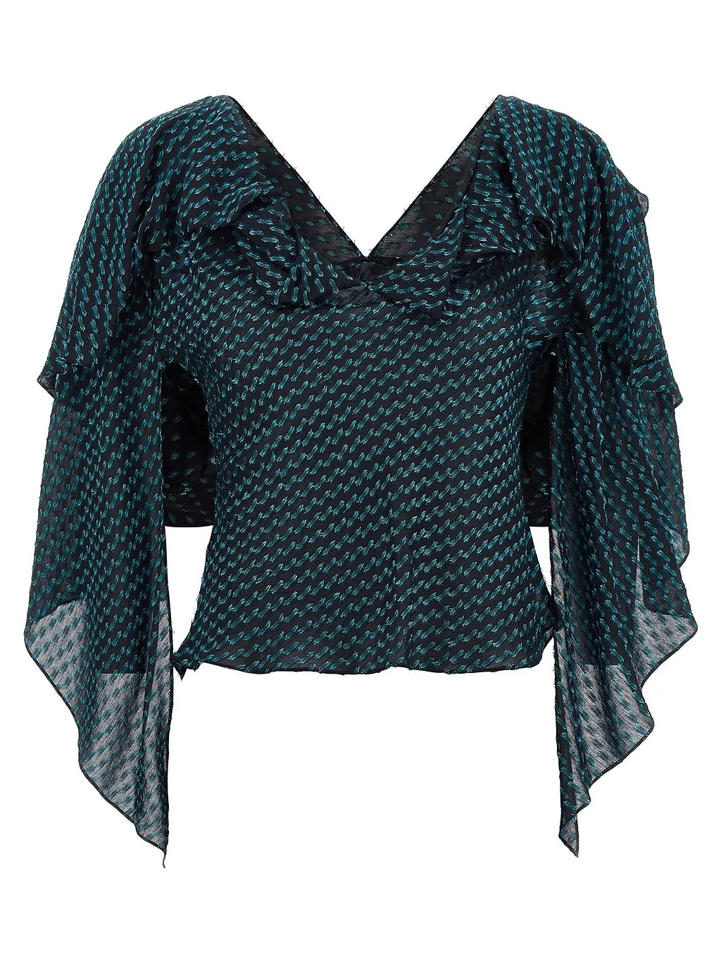 Plexus Draped V-Neck Top
