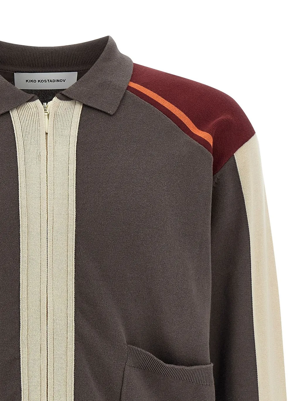 Munno Cropped Zip Cardigan