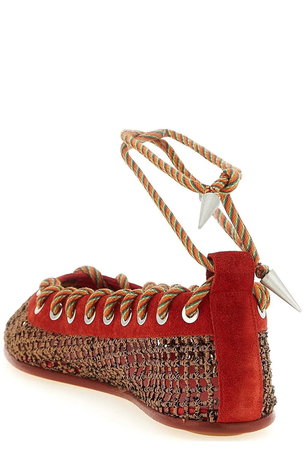 Kiko Kostadinov Reticella Mesh Ballet Flats
