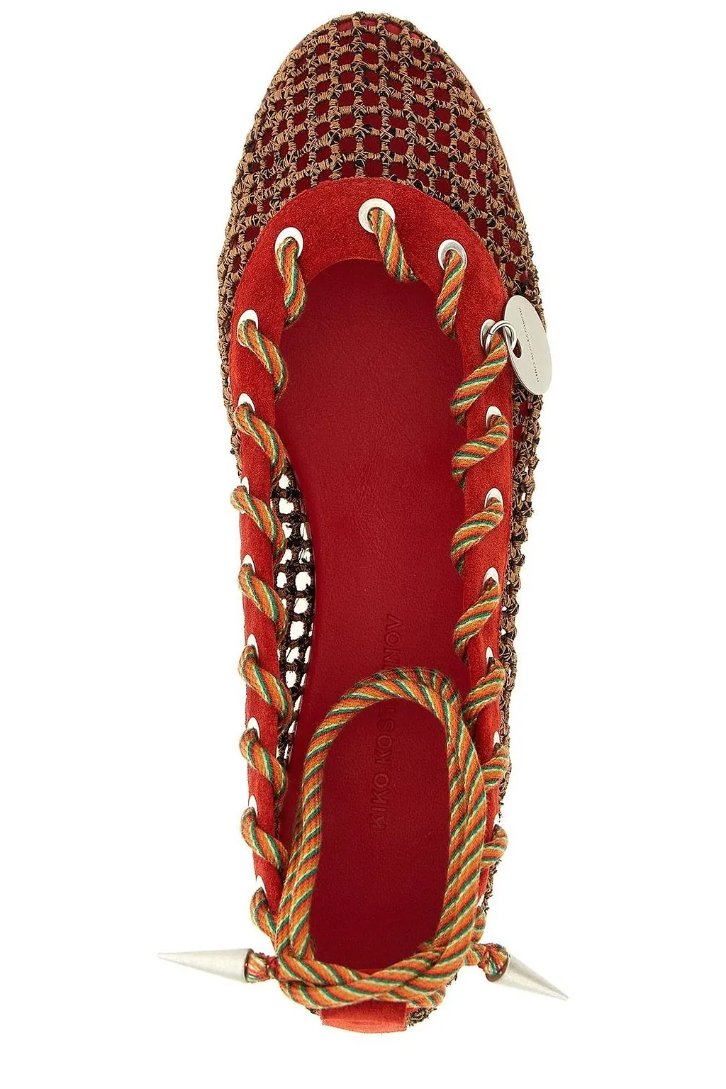 Kiko Kostadinov Reticella Mesh Ballet Flats