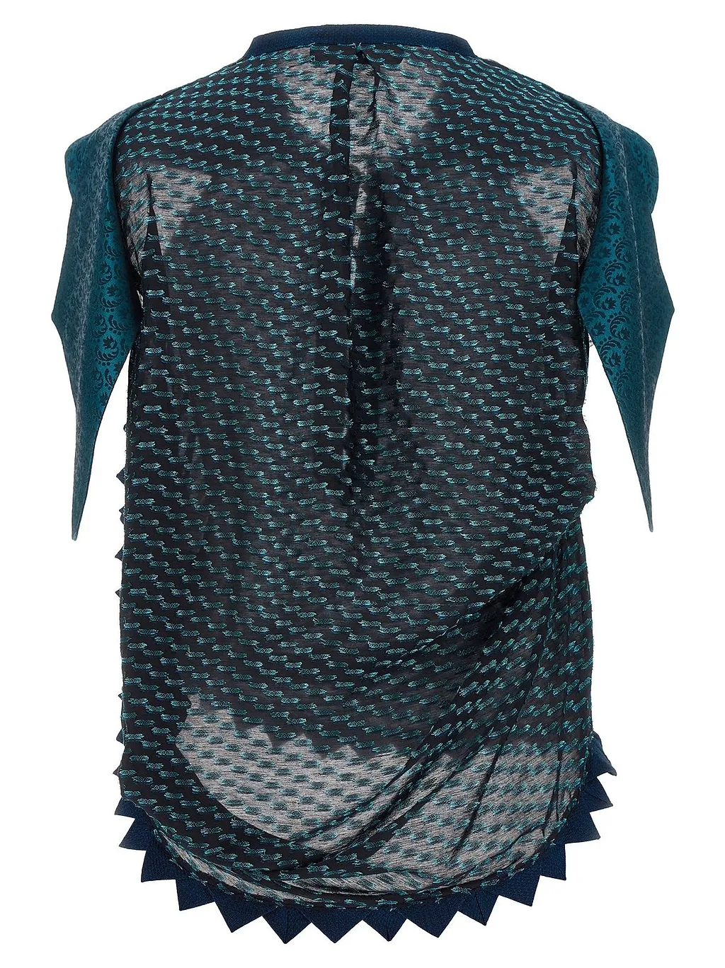 Weathervane Draped Patchwork Top