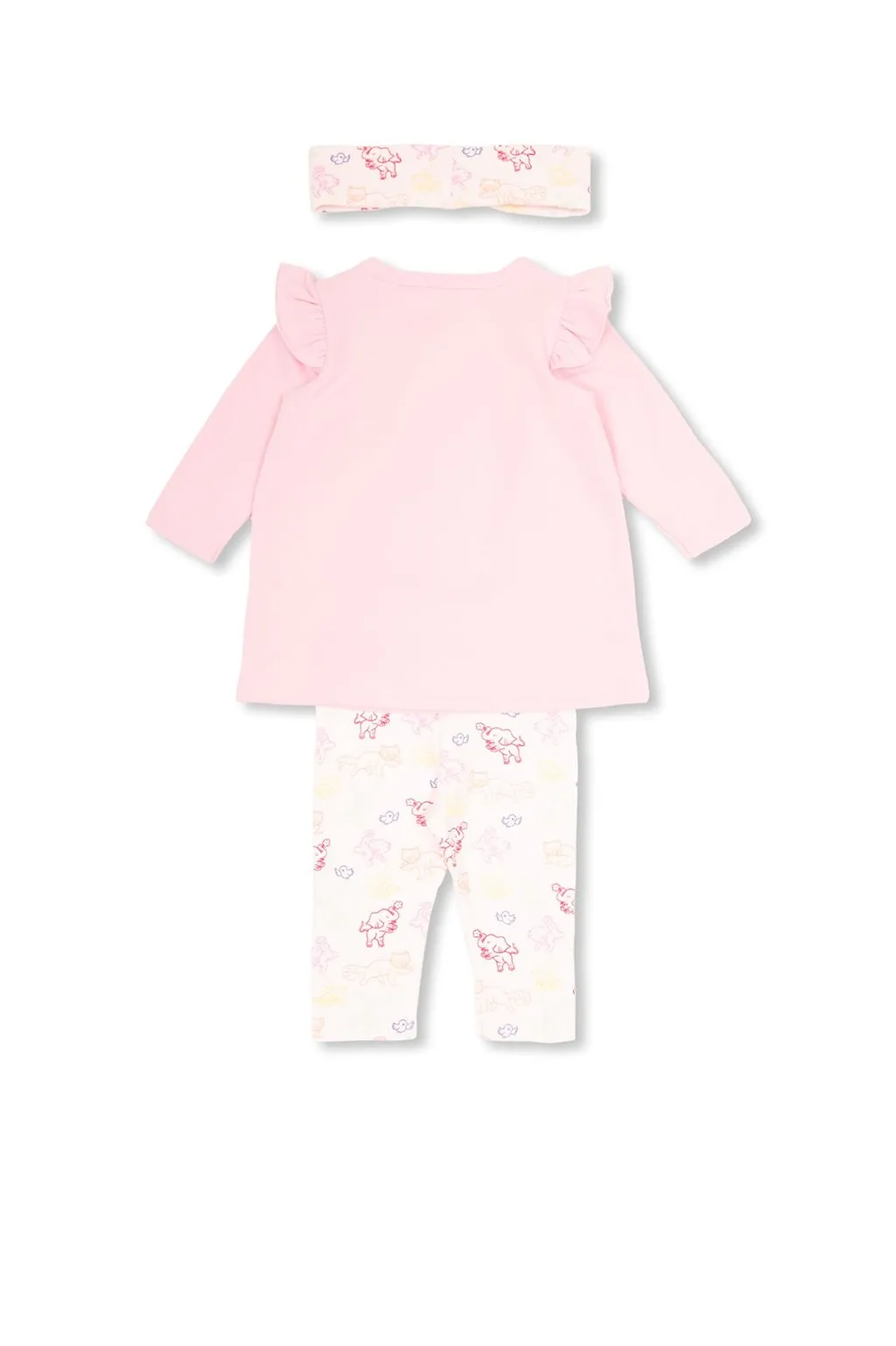 Logo Embroidered Three-Piece Set