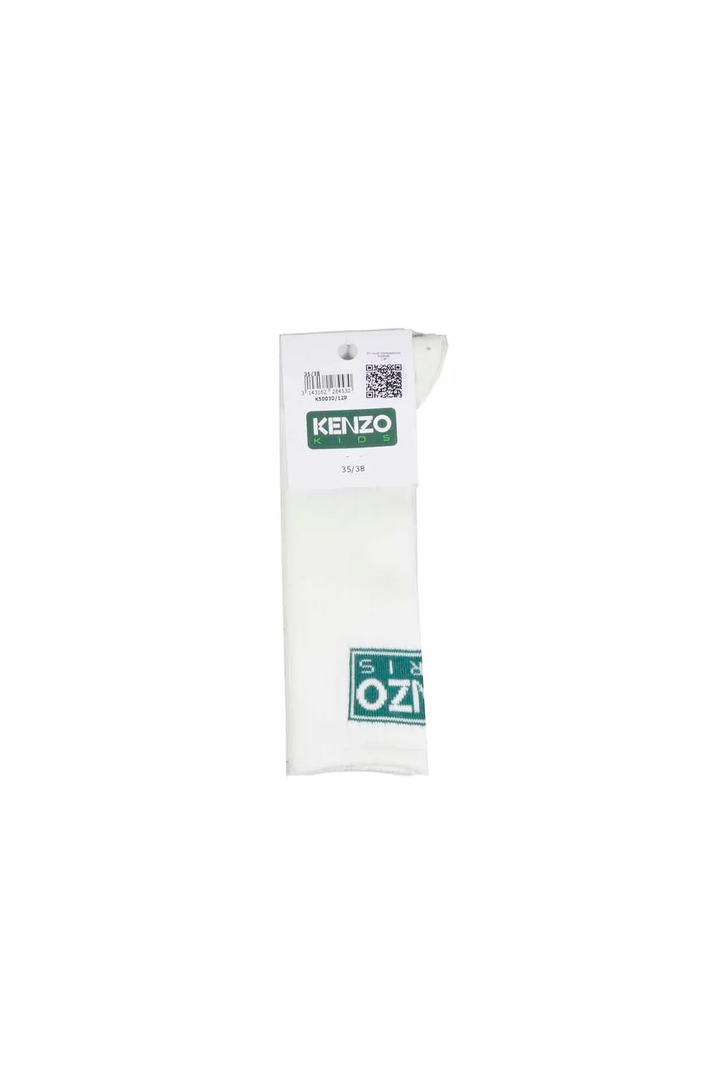 Kenzo Kids Logo Intarsia Knit Socks