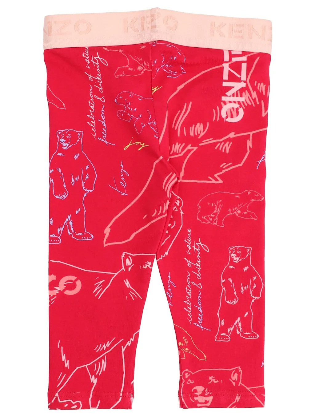 Kenzo Kids Logo Printed Leggings