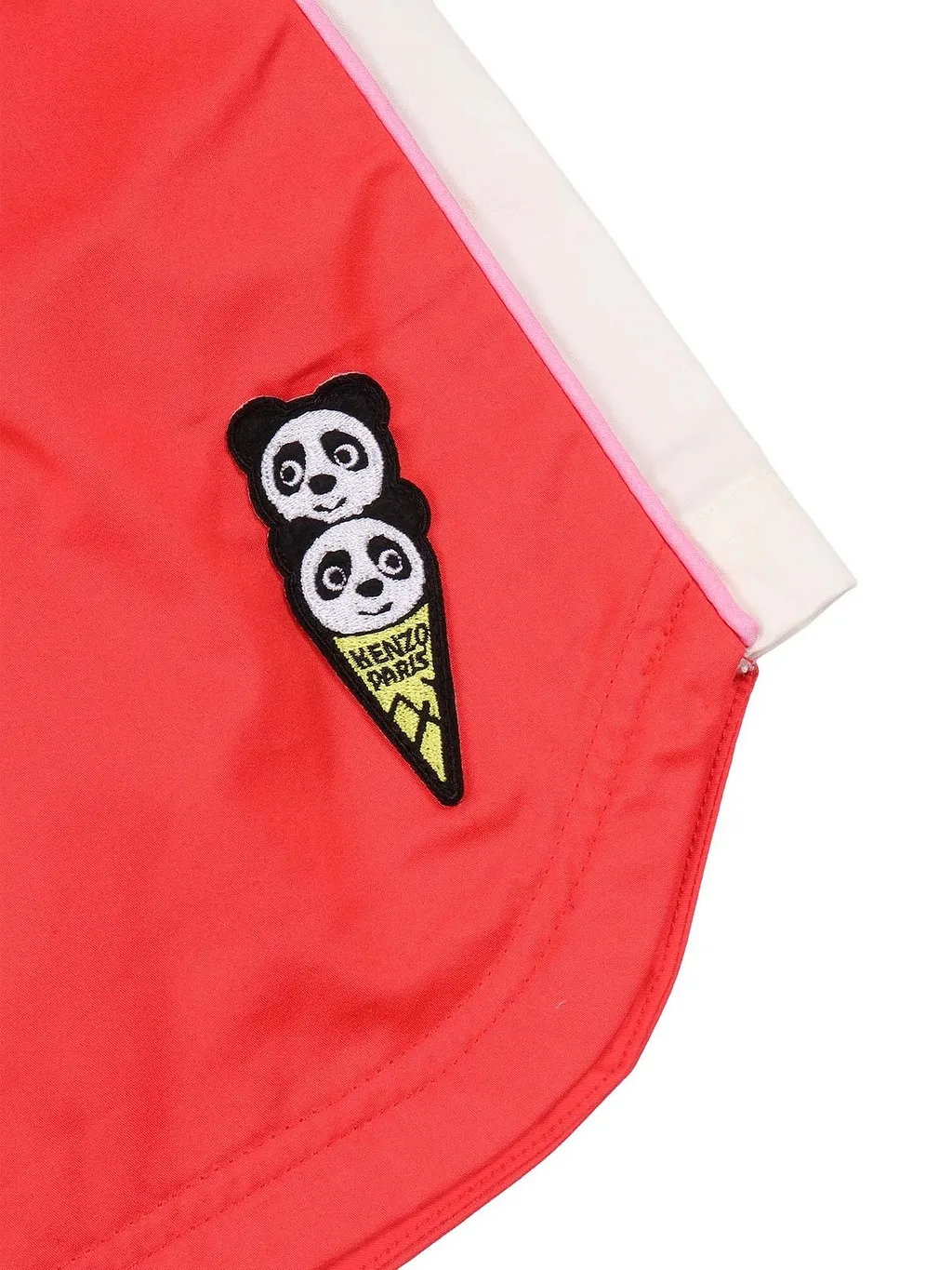 Kenzo Kids Panda-Patch Elasticated Waistband Skirt