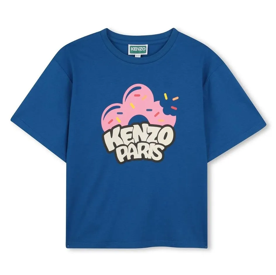 Kenzo Kids Printed Crewneck T-Shirt