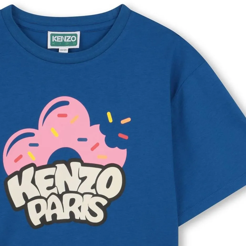 Kenzo Kids Printed Crewneck T-Shirt