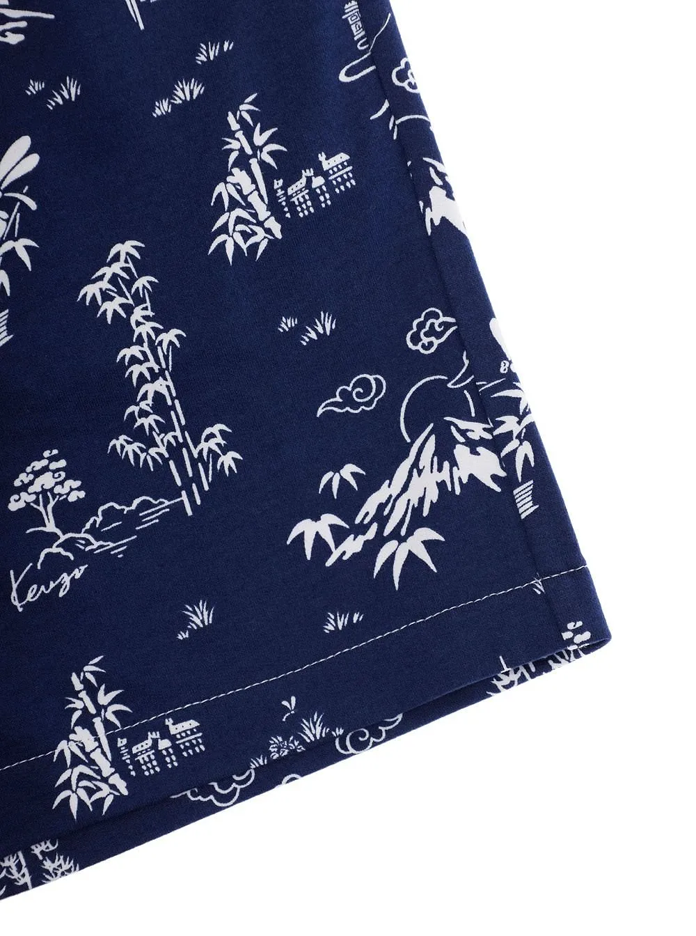 Kenzo Kids Printed Bermuda Shorts