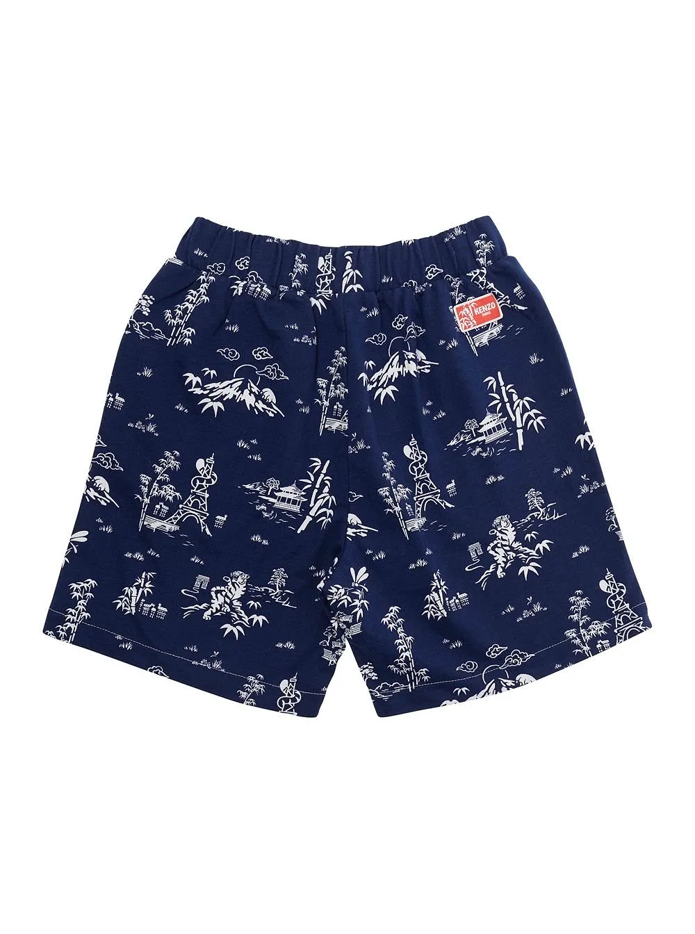 Kenzo Kids Printed Bermuda Shorts