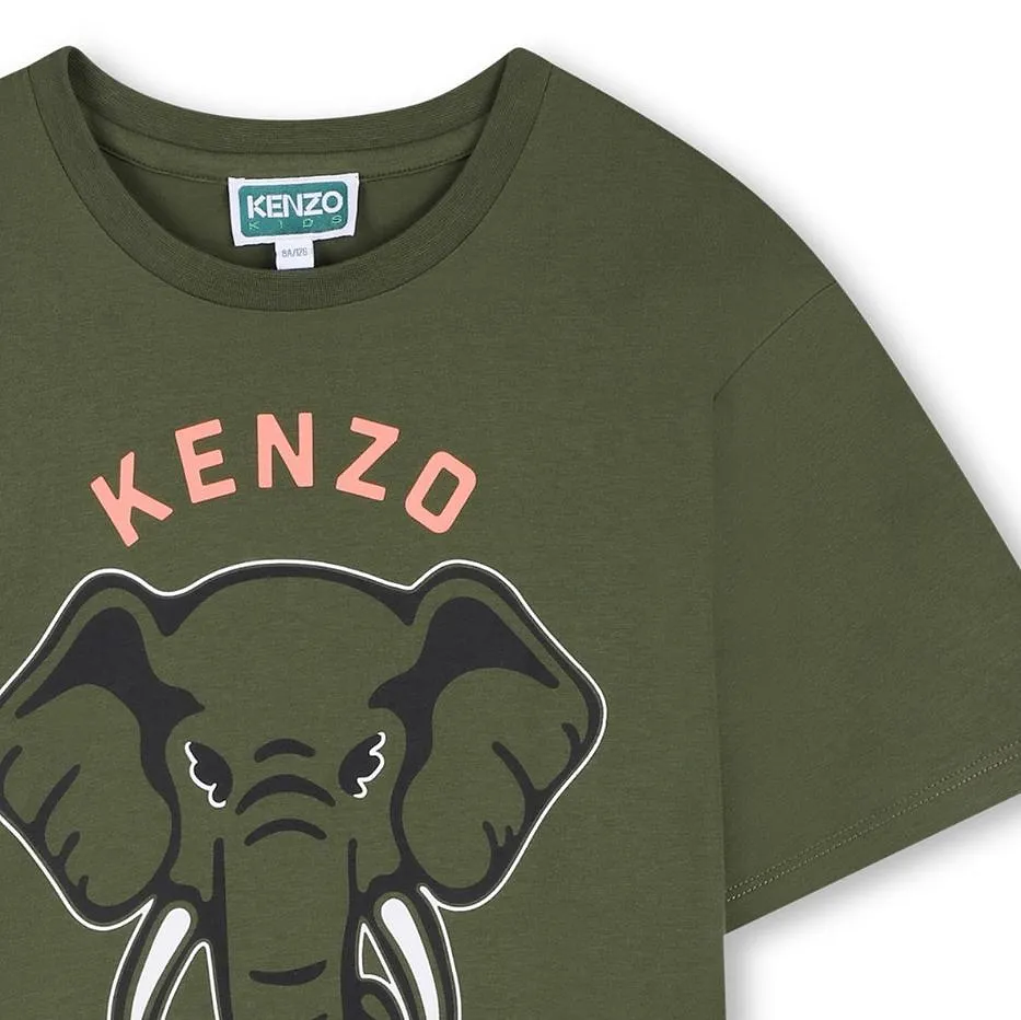 Kenzo Kids Printed Crewneck T-Shirt