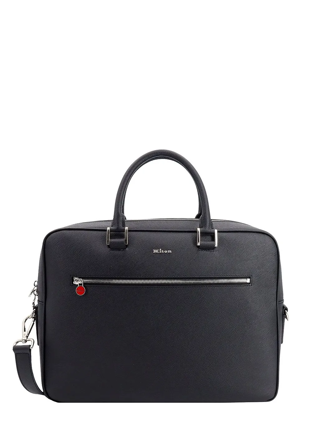Kiton Ciro Paone Zip Laptop Bag