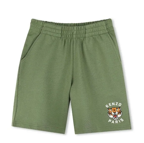 Kenzo Kids Tiger Logo Shorts