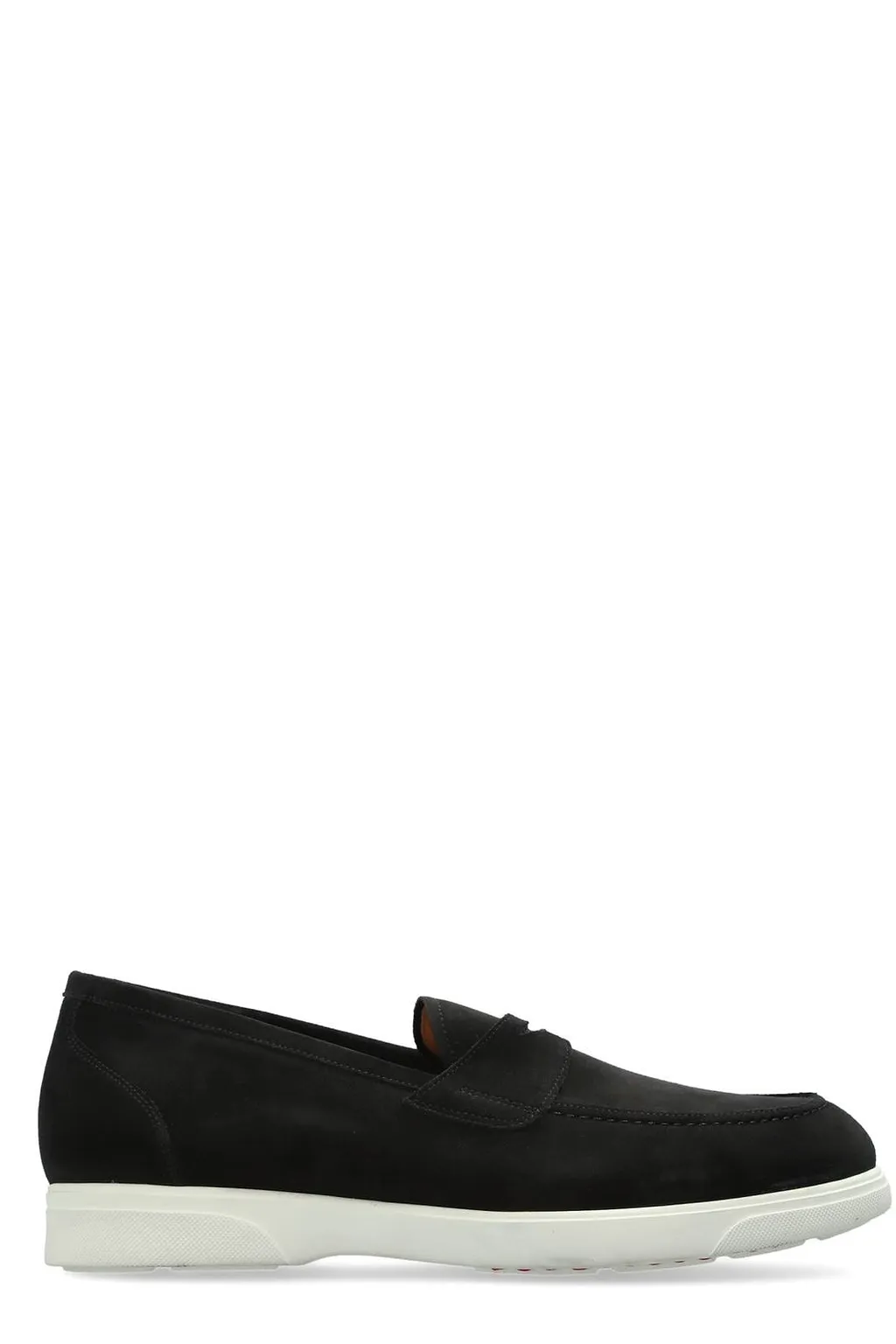 Kiton Contrast Sole Loafers