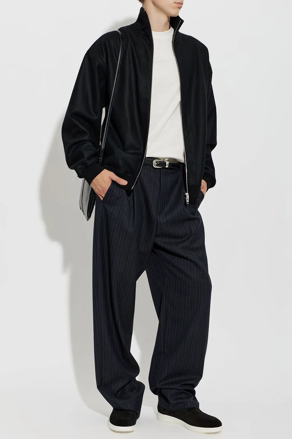 Kiton Contrast Sole Loafers