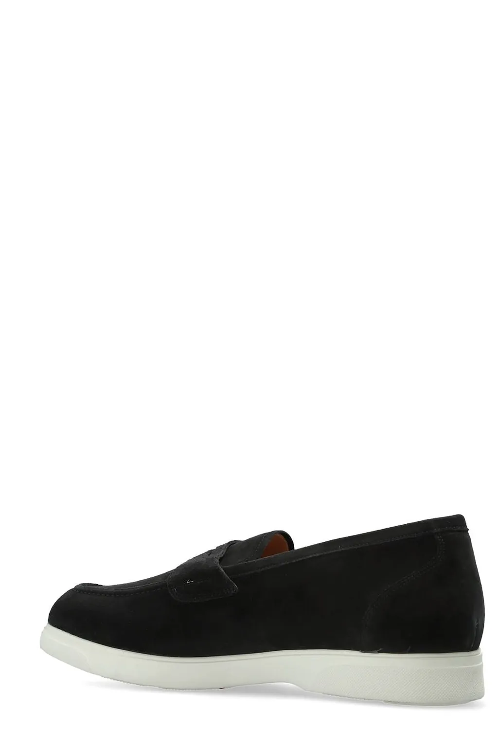 Kiton Contrast Sole Loafers