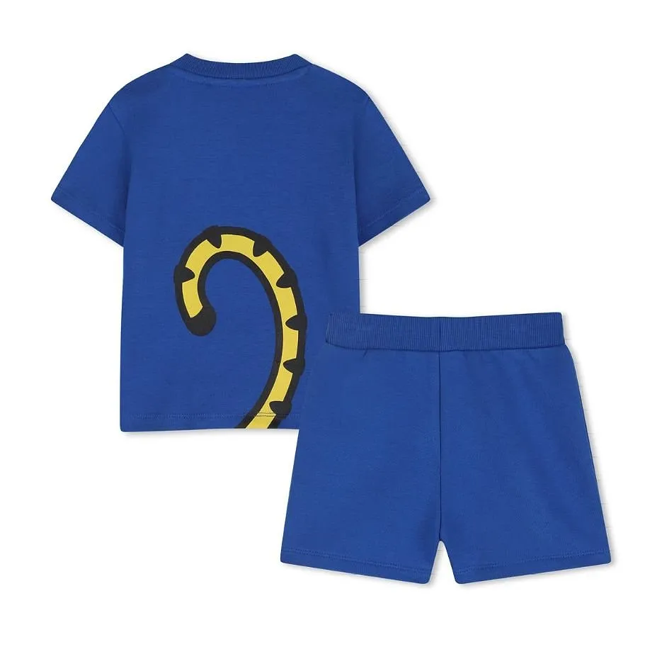 Kenzo Kids Tiger-Printed Crewneck Short Set