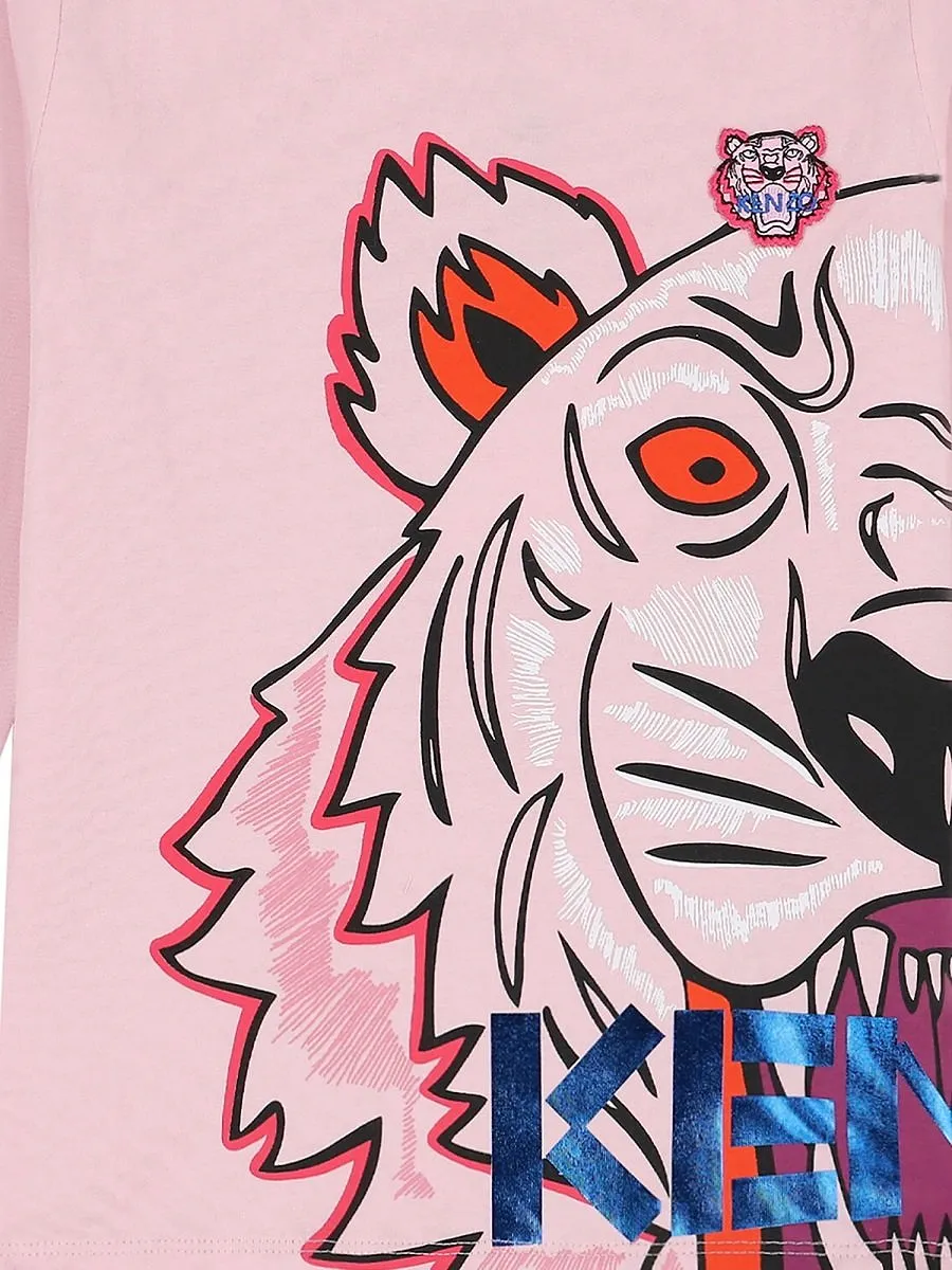 Kenzo Kids Tiger Long Sleeve Top