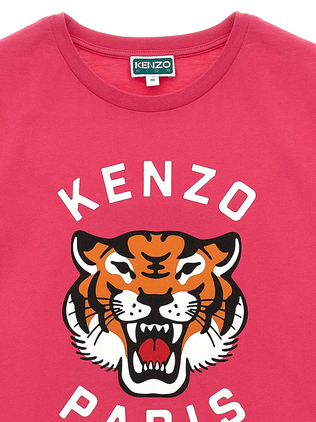 Kenzo Kids Logo Printed Crewneck T-Shirt